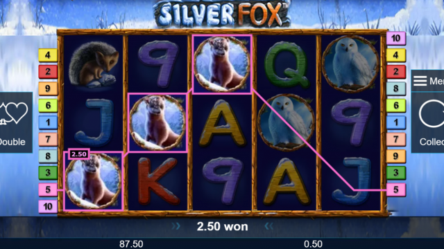 Популярный слот Silver Fox