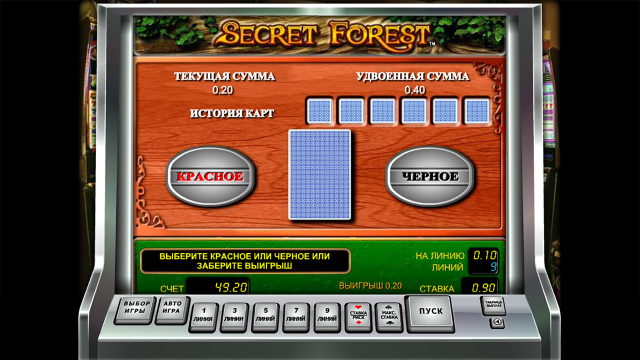 Популярный автомат Secret Forest