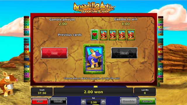Игровой аппарат Armadillo Artie
