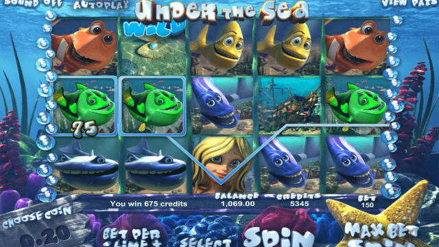 Онлайн слот Under The Sea