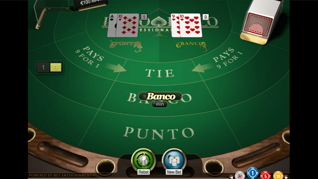 Популярный автомат Punto Banco Professional Series