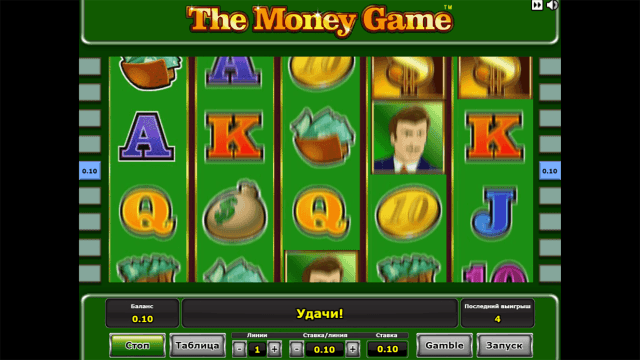 Популярный слот The Money Game