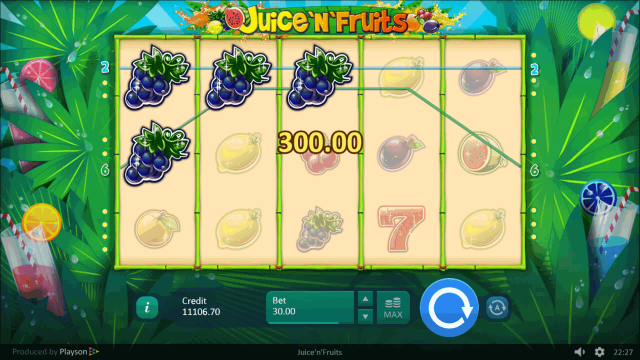 Игровой автомат Juice 'N' Fruits