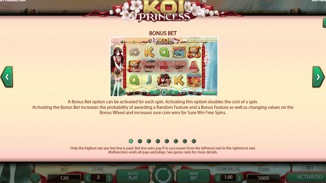 Игровой слот Koi Princess