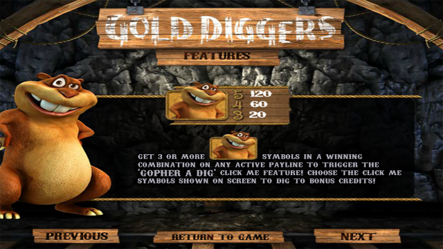Популярный автомат Gold Diggers