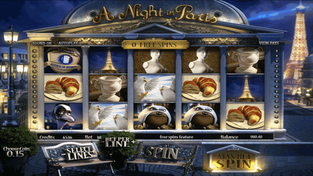 Онлайн слот A Night In Paris