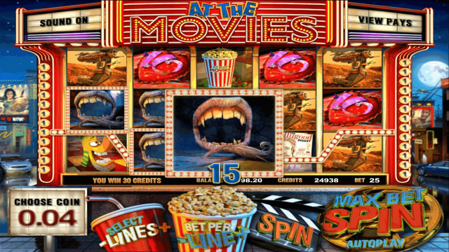 Онлайн слот At The Movies