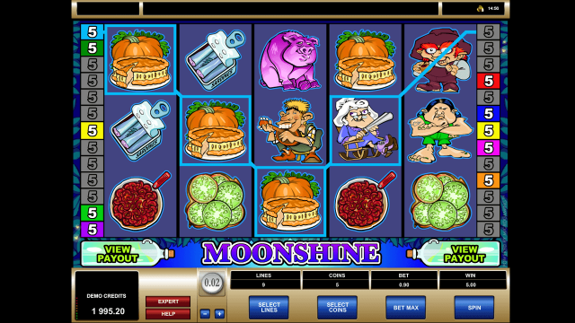 Игровой автомат Moonshine