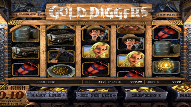 Популярный аппарат Gold Diggers