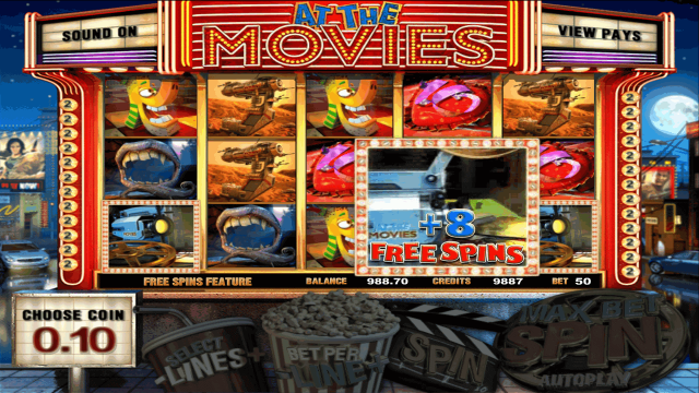 Онлайн автомат At The Movies