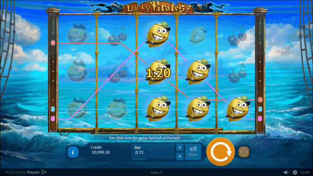 Игровой автомат Lucky Pirates!