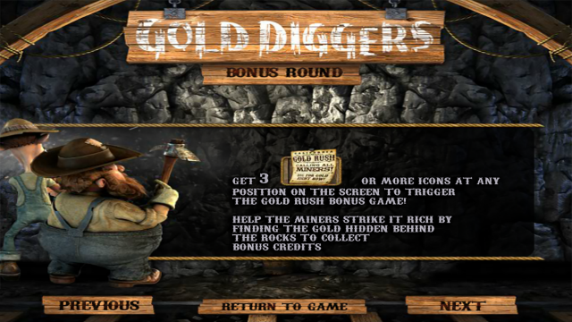 Игровой аппарат Gold Diggers