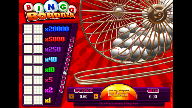 Игровой аппарат Bingo Bonanza