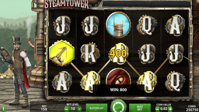 Игровой автомат Steam Tower