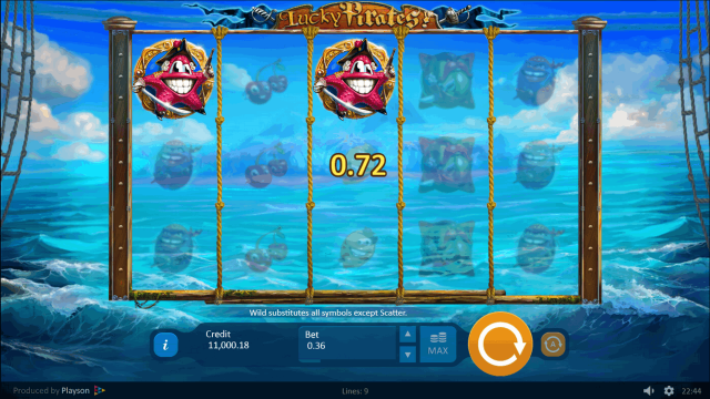 Онлайн автомат Lucky Pirates!